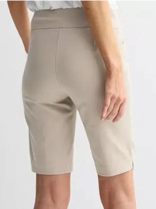 Kohl’s Croft & Barrow Effortless Stretch Pull‑On Bermuda Shorts – Black – NWOT - Picture 2 of 14